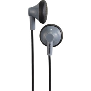 slide 1 of 1, Philips In-Ear Headphones, Silver, 1 set