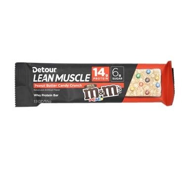 slide 1 of 1, Forward Foods Detour Lean Muscle Peanut Butter Candy Crunch Protein Bar, 1.9 oz