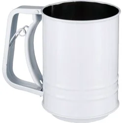 Kitchen & Table by H-E-B Stainless Steel White Sifter