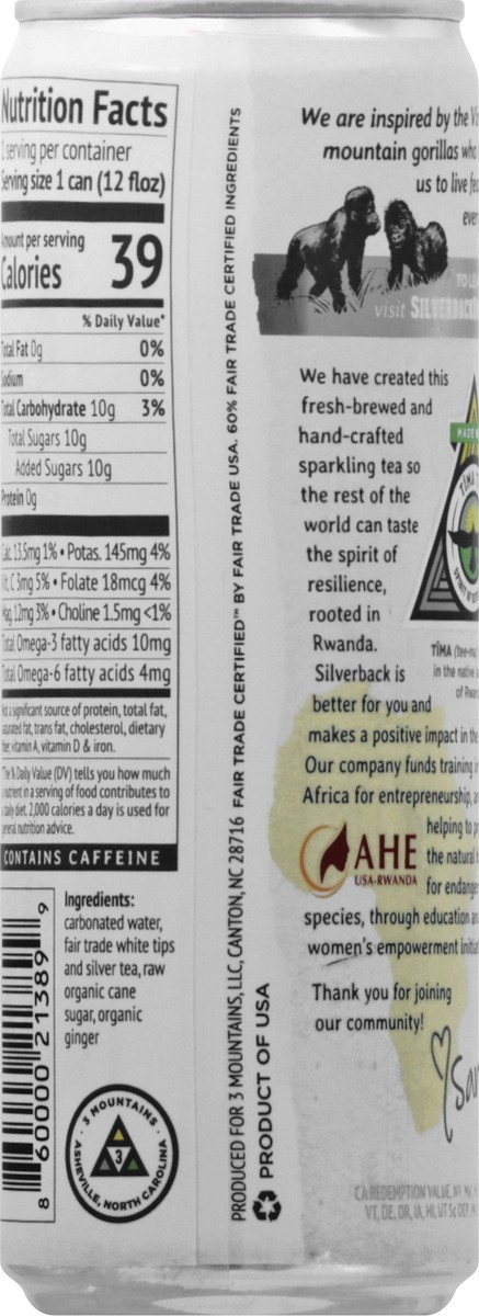 slide 3 of 9, Sarilla Keto Friendly Sparkling Ginger White Tea- 12 fl oz, 12 fl oz