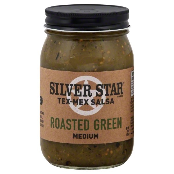 slide 1 of 1, Silver Star Roasted Green Salsa, 16 oz