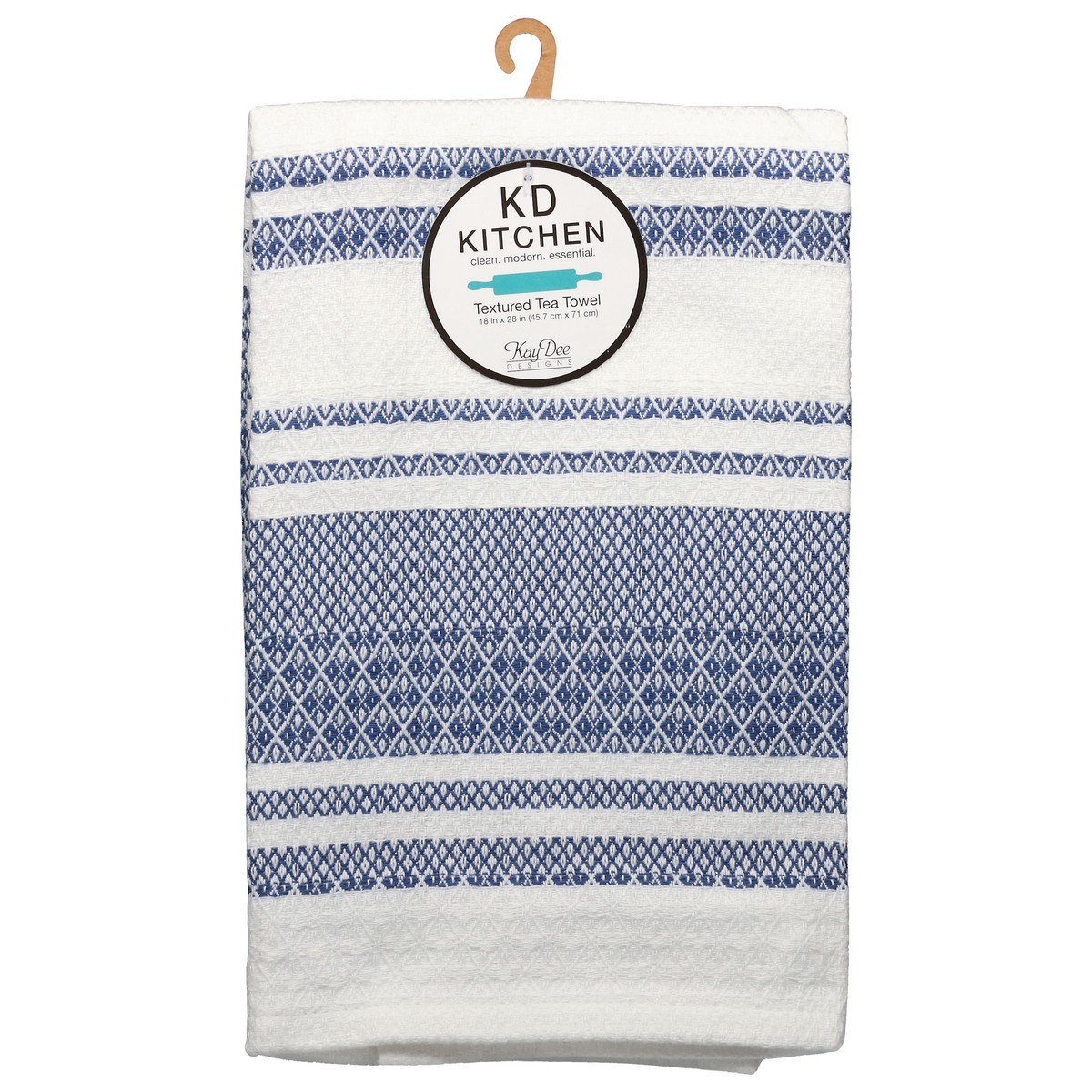 slide 7 of 11, Kay Dee True Blue Tea Towel True Blue, 1 ct