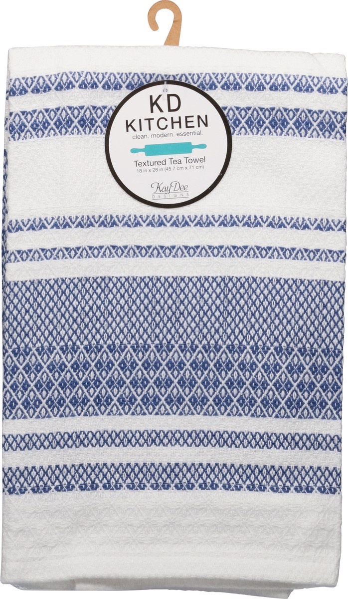 slide 5 of 11, Kay Dee True Blue Tea Towel True Blue, 1 ct