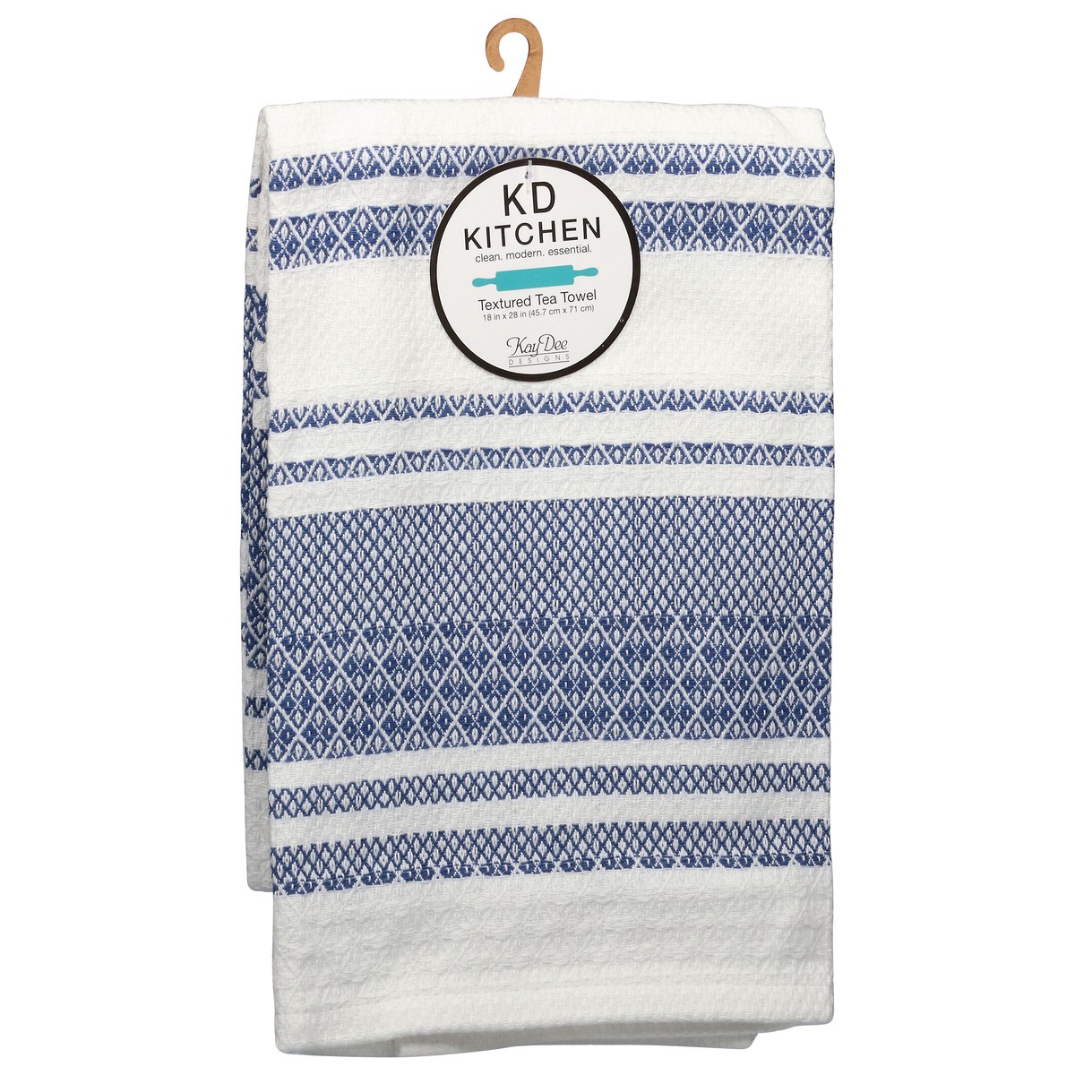slide 11 of 11, Kay Dee True Blue Tea Towel True Blue, 1 ct