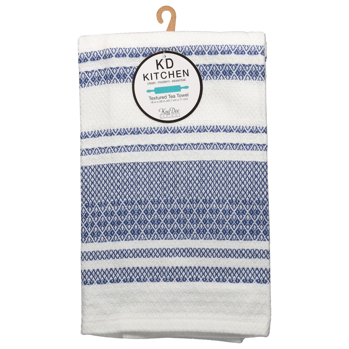 slide 6 of 11, Kay Dee True Blue Tea Towel True Blue, 1 ct