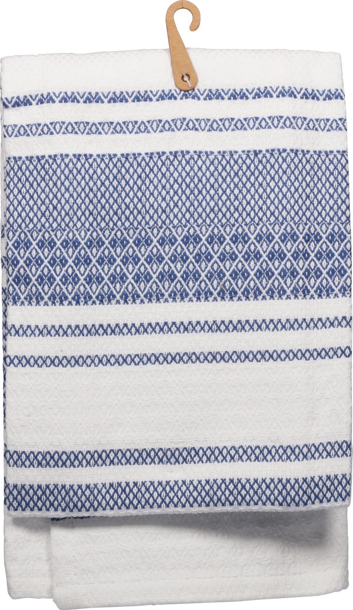 slide 3 of 11, Kay Dee True Blue Tea Towel True Blue, 1 ct
