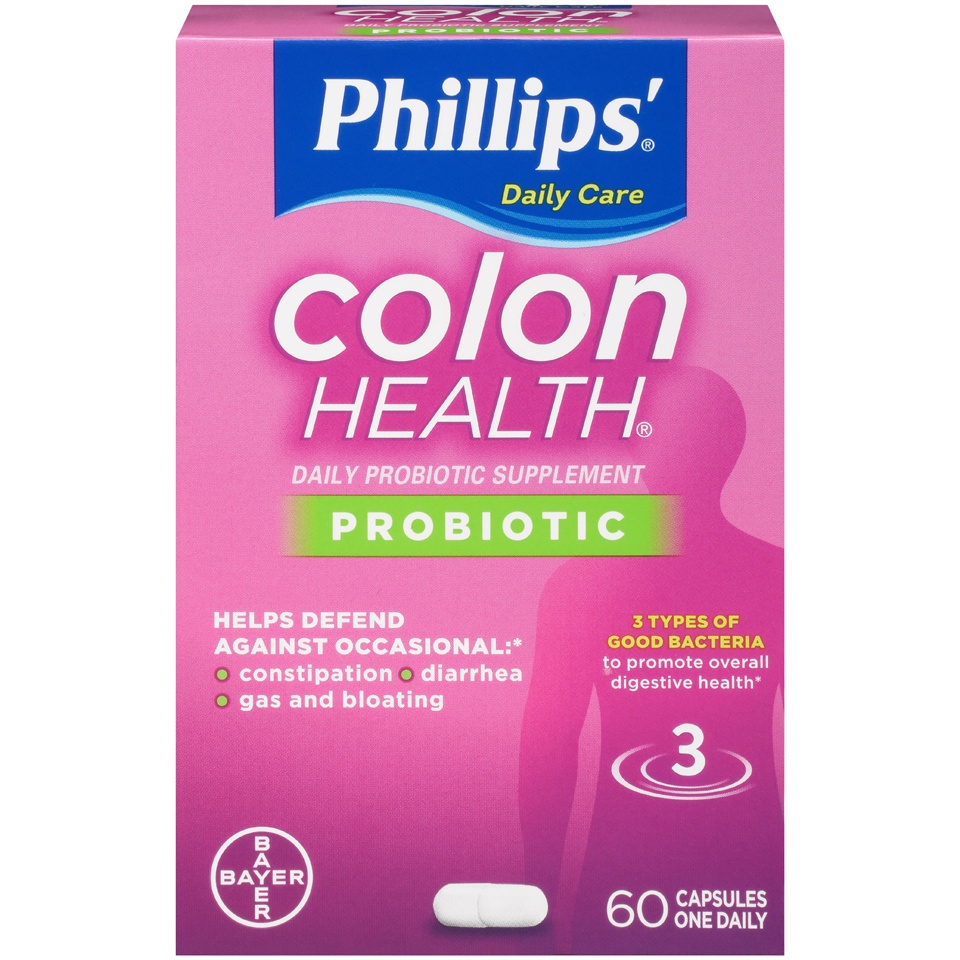 Phillips' Colon Health Digestive Health Daily Probiotic Supplement