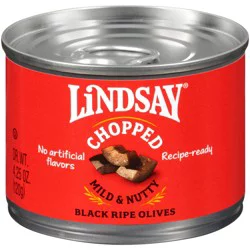 Lindsay Chopped Black Ripe Olives 4.25 oz