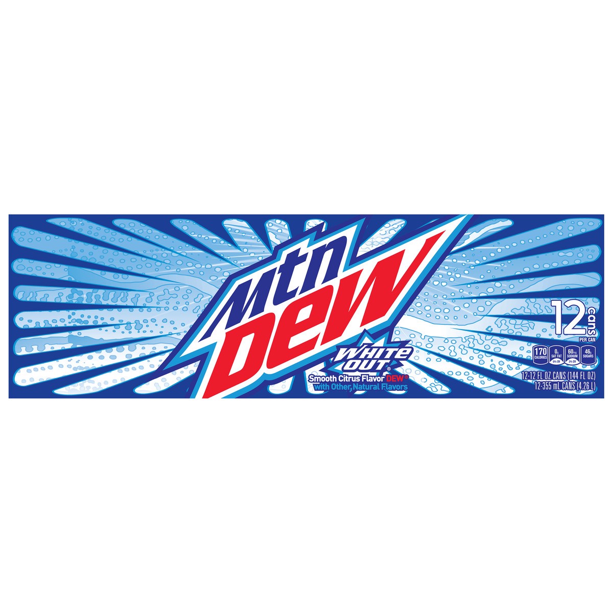 slide 1 of 7, Mountain Dew Soda, 144 oz