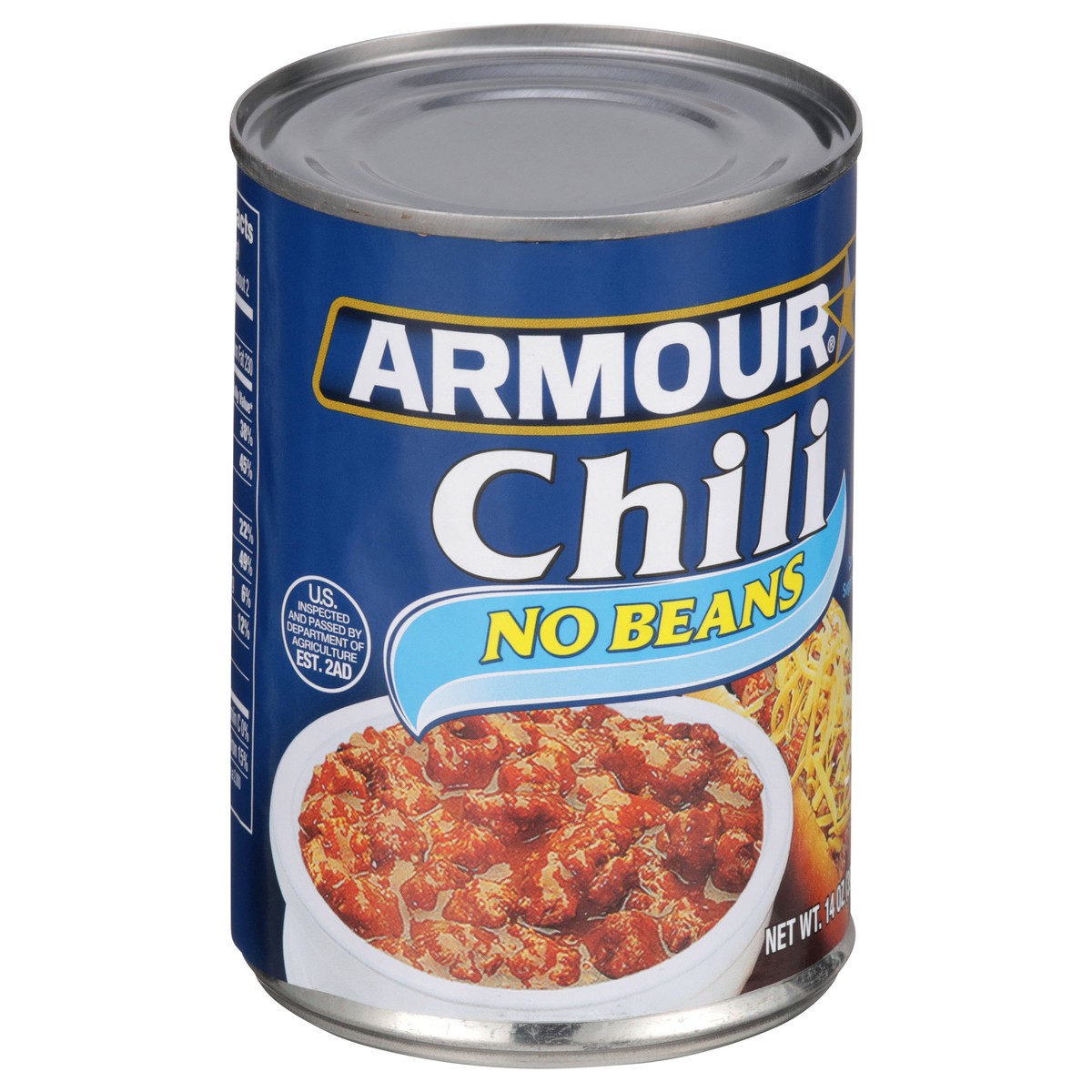 slide 3 of 4, Armour No Beans Chili 14 oz, 14 oz