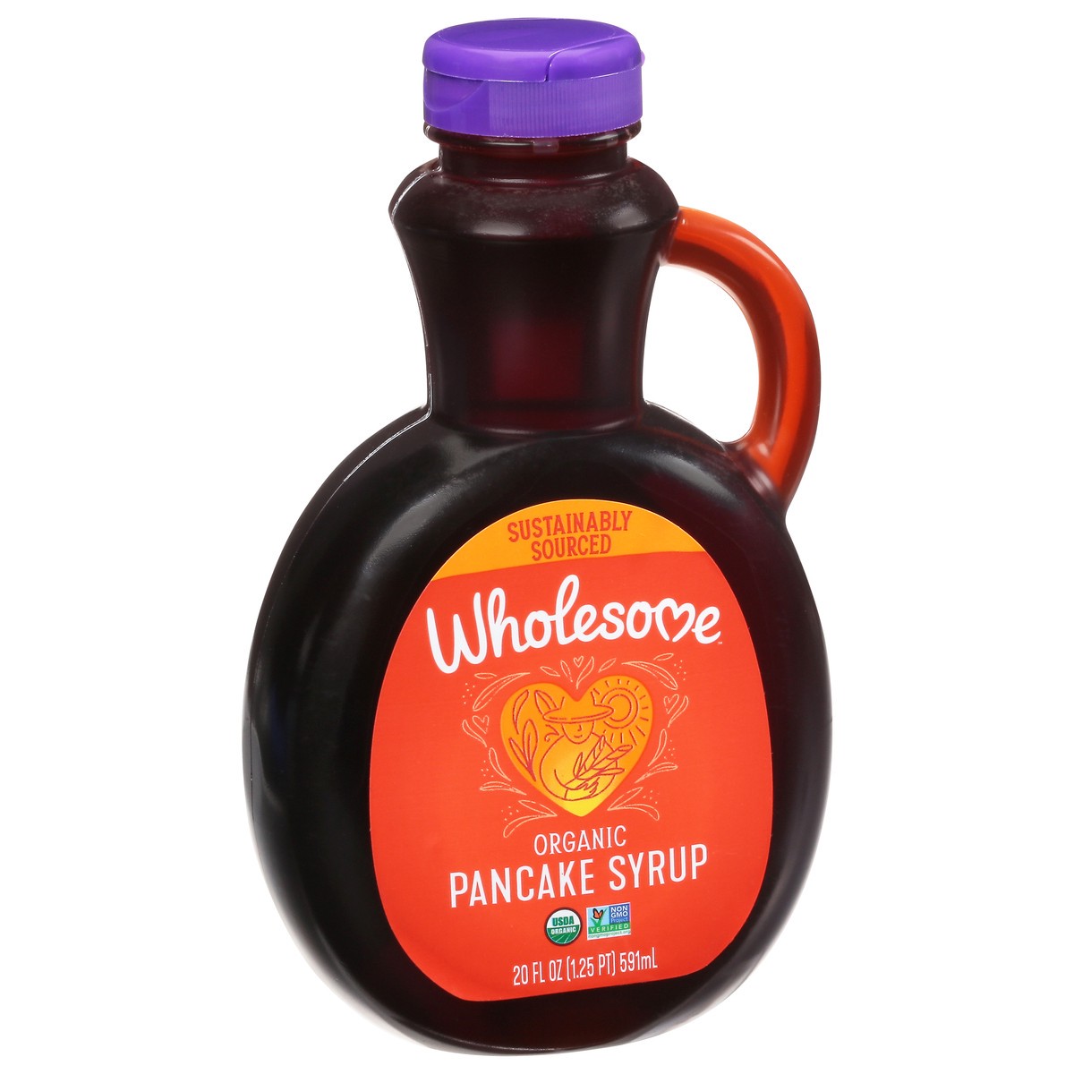 slide 8 of 9, Wholesome Organic Pancake Syrup 20 fl oz, 20 fl oz