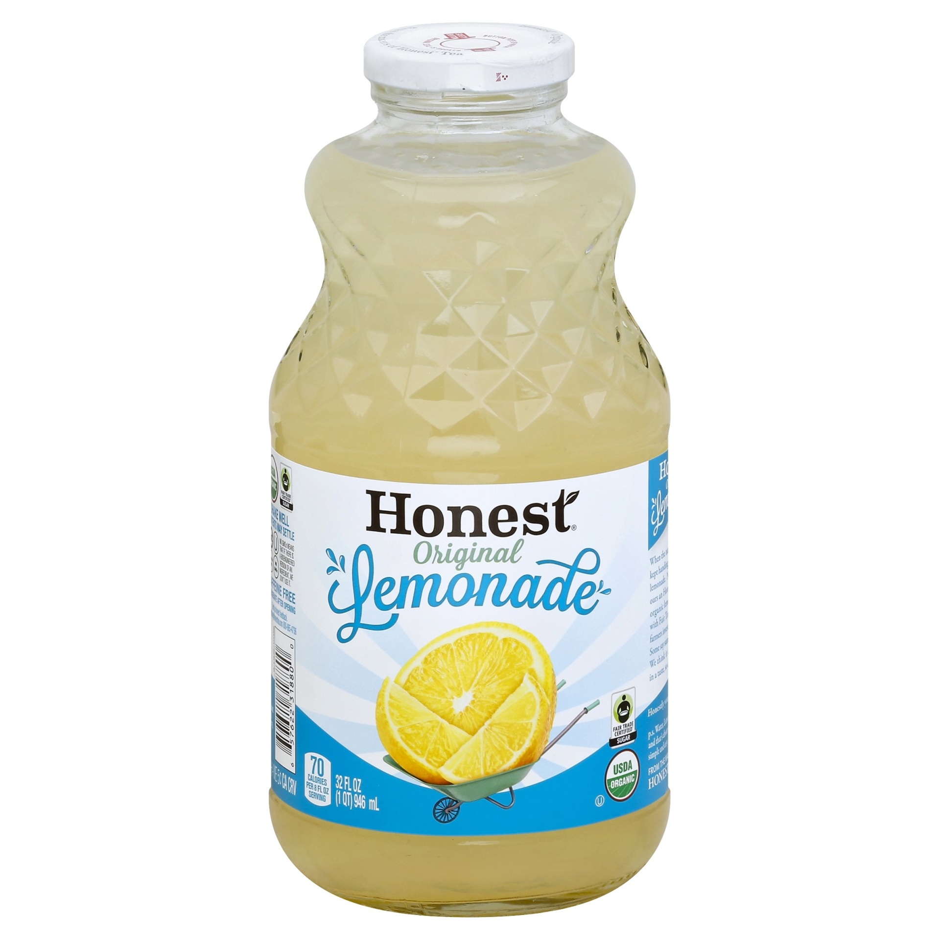 slide 1 of 3, Honest Original Lemonade, 32 fl oz