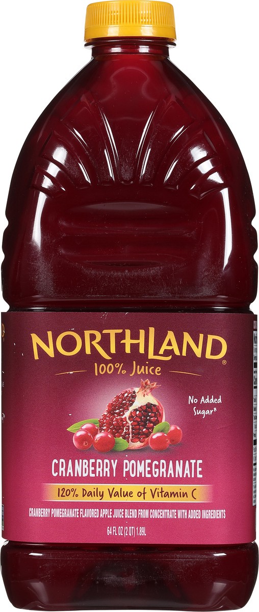 slide 6 of 9, Northland Cranberry Pomegranate 100% Jui - 64 oz, 64 oz