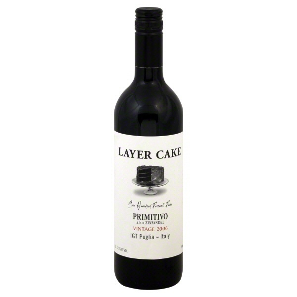 slide 1 of 1, Layer Cake Primitivo, 750 ml