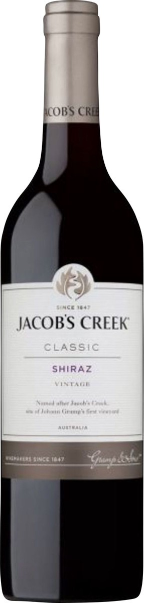 slide 2 of 3, Jacob's Creek Shiraz, 1.5 liter