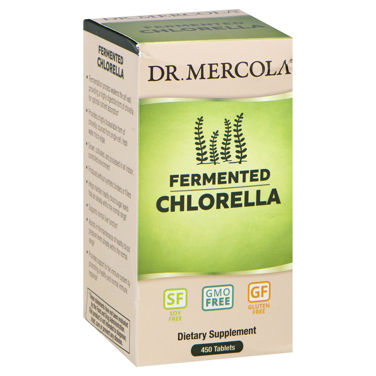 slide 8 of 12, Dr. Mercola Mercola Fermented Chlorella Tablets, 450 ct