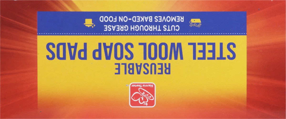 slide 7 of 9, Harris Teeter Steel Wool Soap Pads, 10 ct