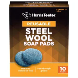 Harris Teeter Steel Wool Soap Pads