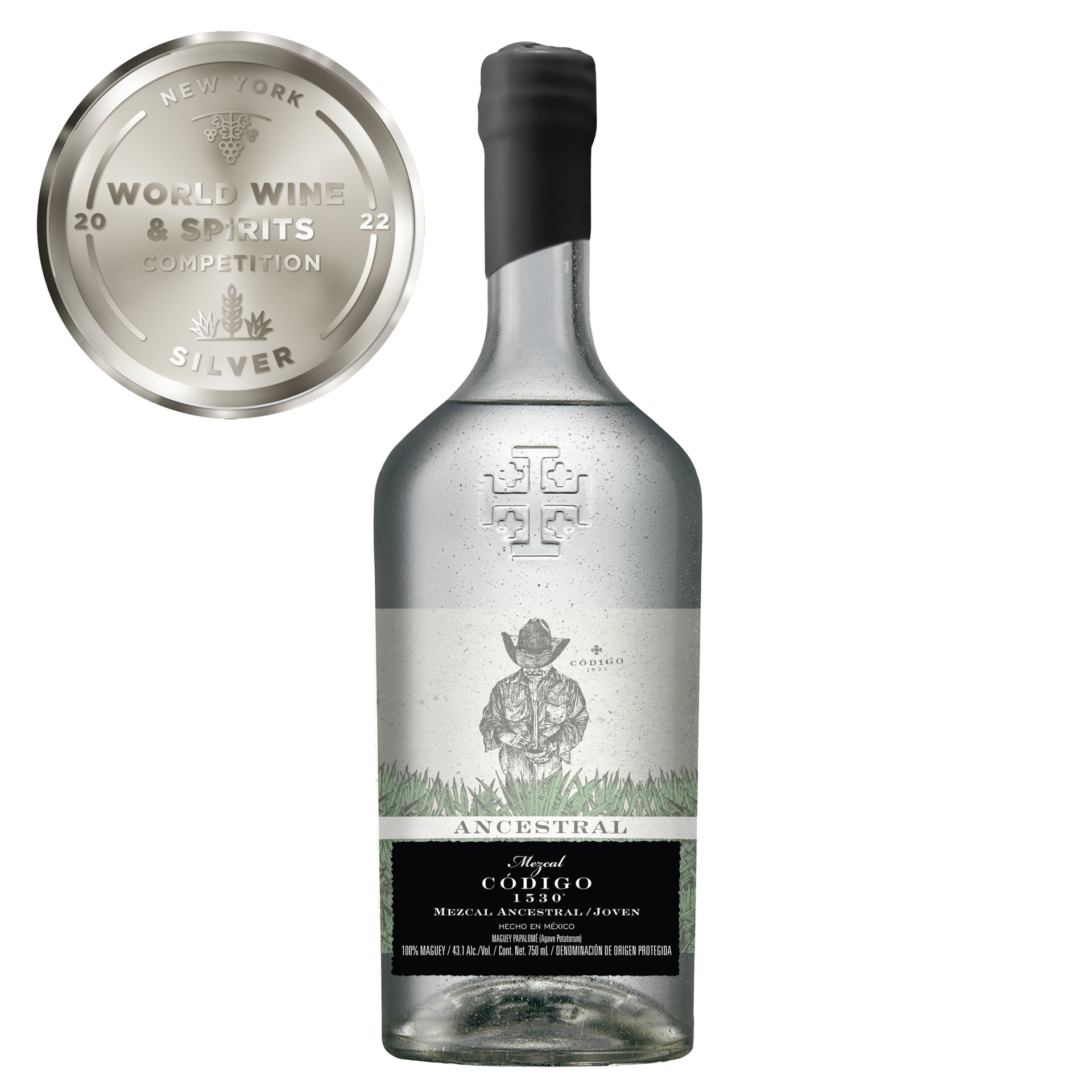 slide 5 of 9, Codigo 1530 Código 1530 Ancestral Mezcal, 750 mL Bottle, 43% ABV, 750 ml