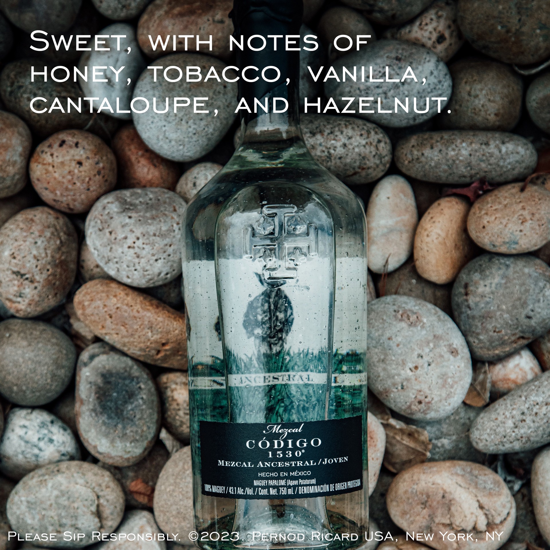 slide 9 of 9, Codigo 1530 Código 1530 Ancestral Mezcal, 750 mL Bottle, 43% ABV, 750 ml