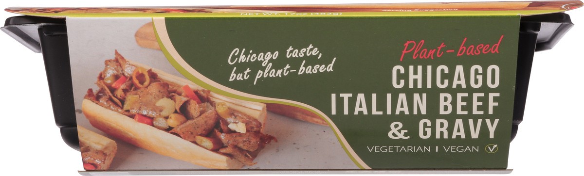 slide 14 of 14, Buona At Home Chicago Plant-Based Italian Beef & Gravy 17 oz, 17 oz