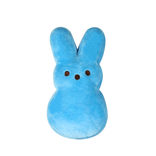 slide 1 of 1, Peeps Easter Basket Filler Plush Bunny, 6 in