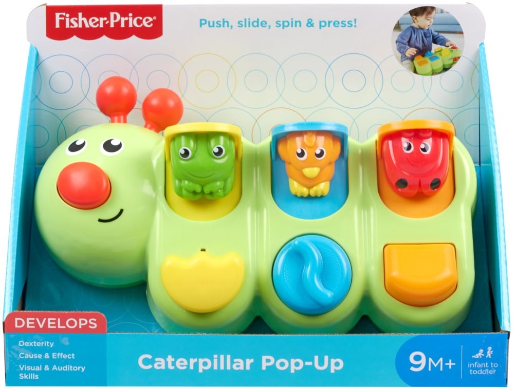 slide 1 of 1, Fisher-Price Caterpillar Pop-Up, 1 ct