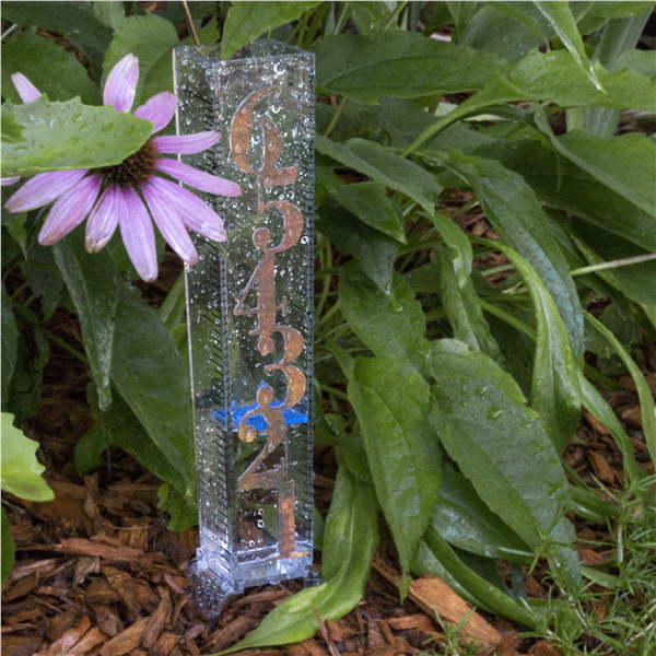 slide 3 of 13, La Crosse Patina Rain Gauge - 705-110, 1 ct