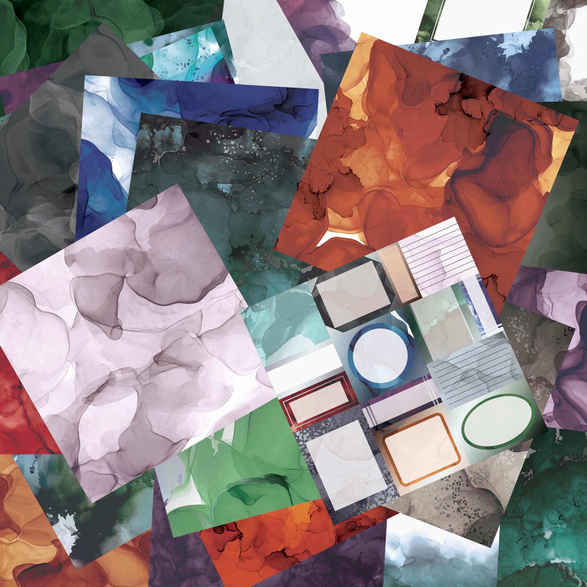 slide 2 of 3, Craft Smith 12" X 12" Dark Ink Paper Pad, 12 in x 12 in