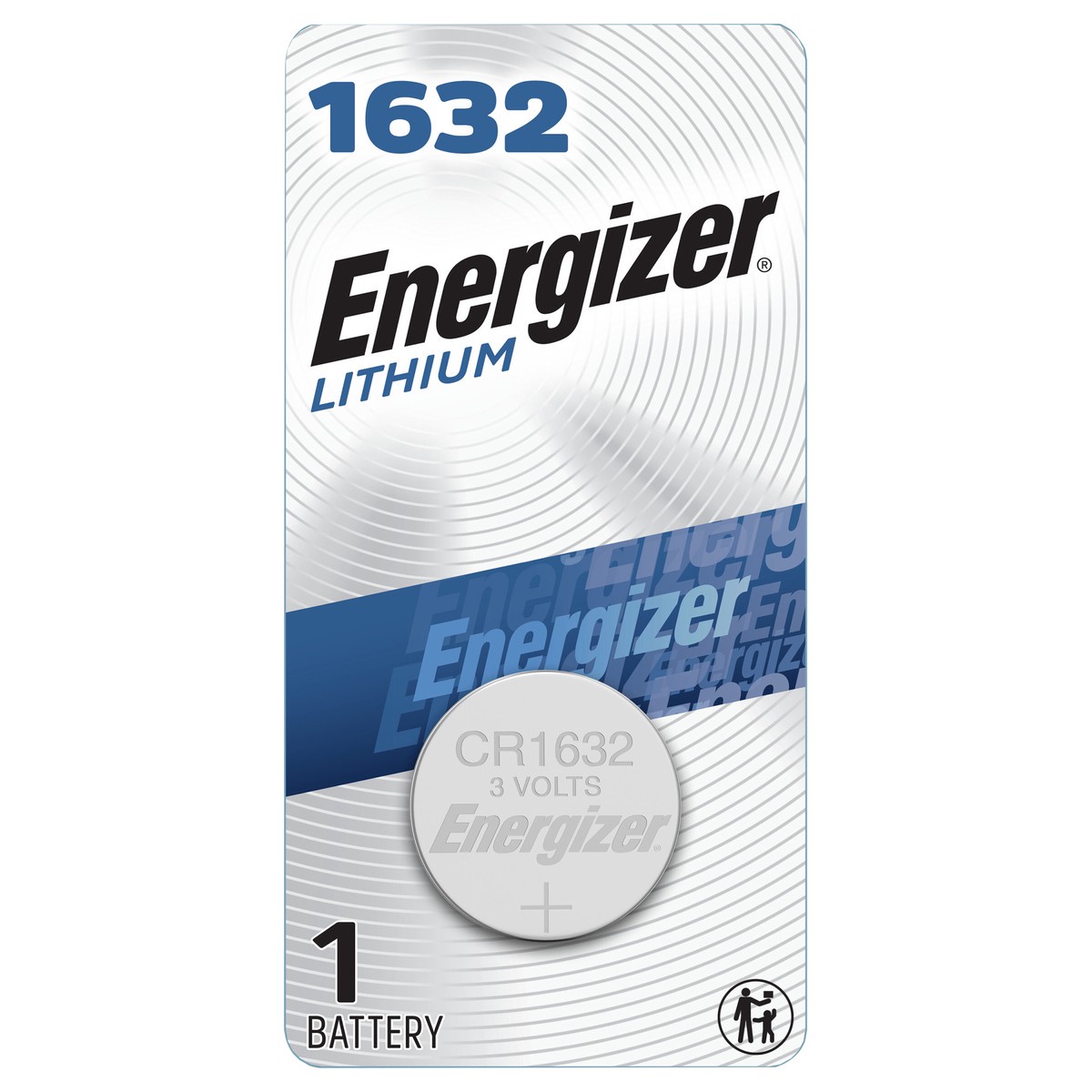 slide 1 of 3, Energizer 1632 Lithium Coin Battery, 1 Pack, 1 ct