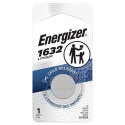 Energizer 1632 Lithium Coin Battery, 1 Pack