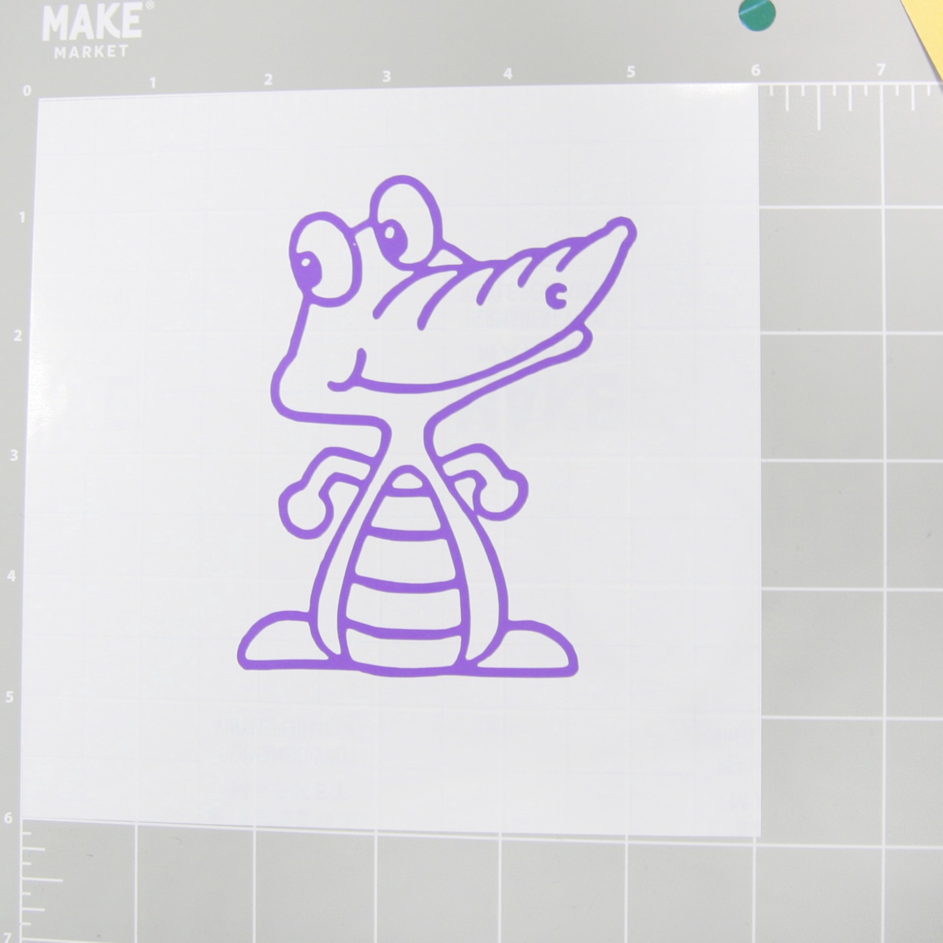 slide 3 of 4, Purple To Pink Color Changing Permanent Vinyl By Make Market, 12 in x 24 in