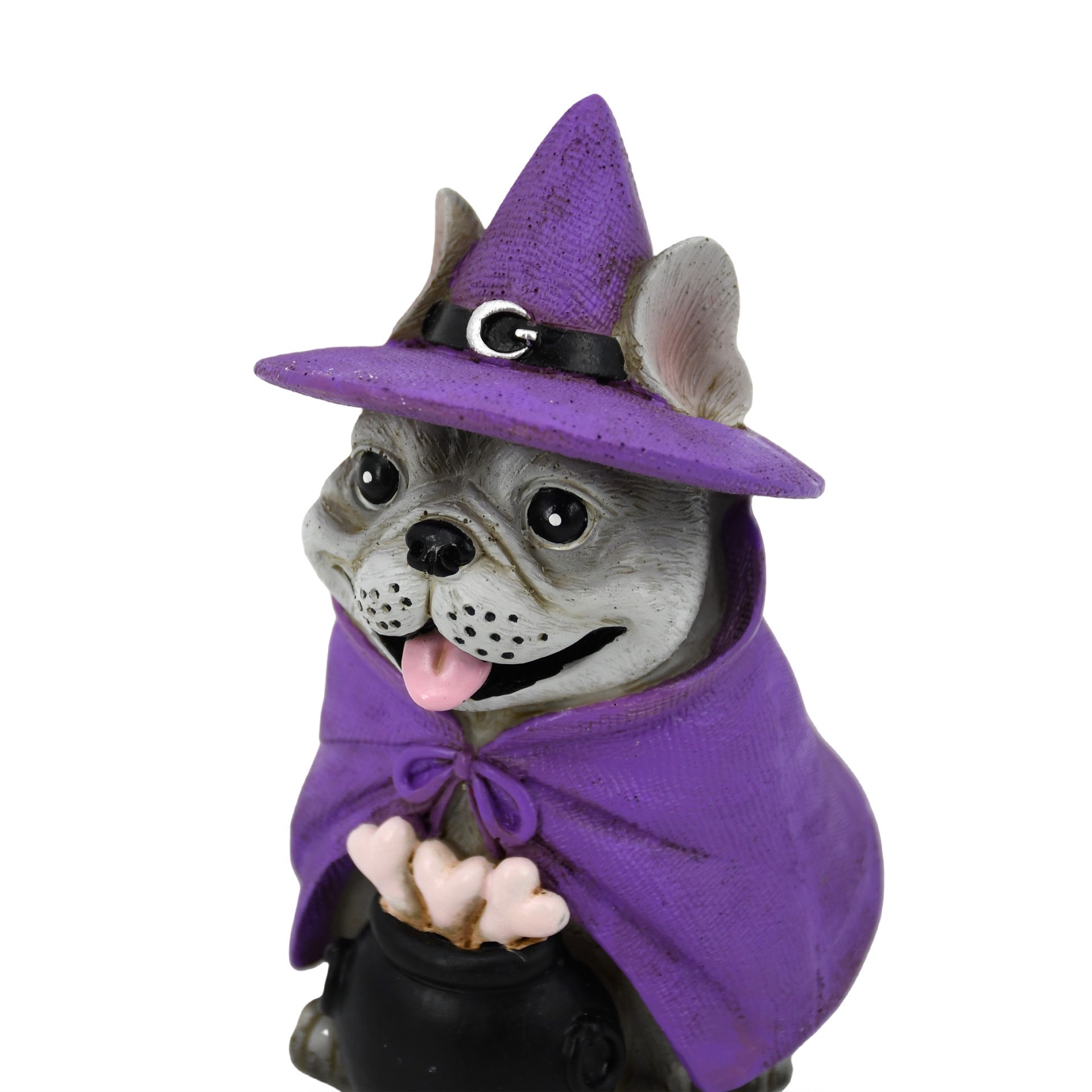 slide 2 of 4, 5" Dog In Witch Costume Tabletop Decor By Ashland, 2.83 in x 3.23 in x 5 in