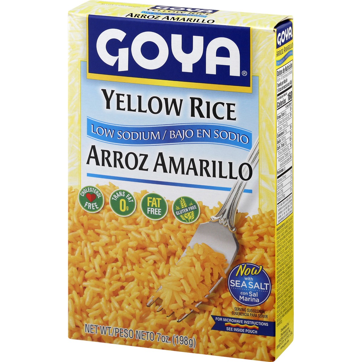 slide 3 of 9, Goya Yellow Rice Low Sodium - 7 Oz, 7 oz