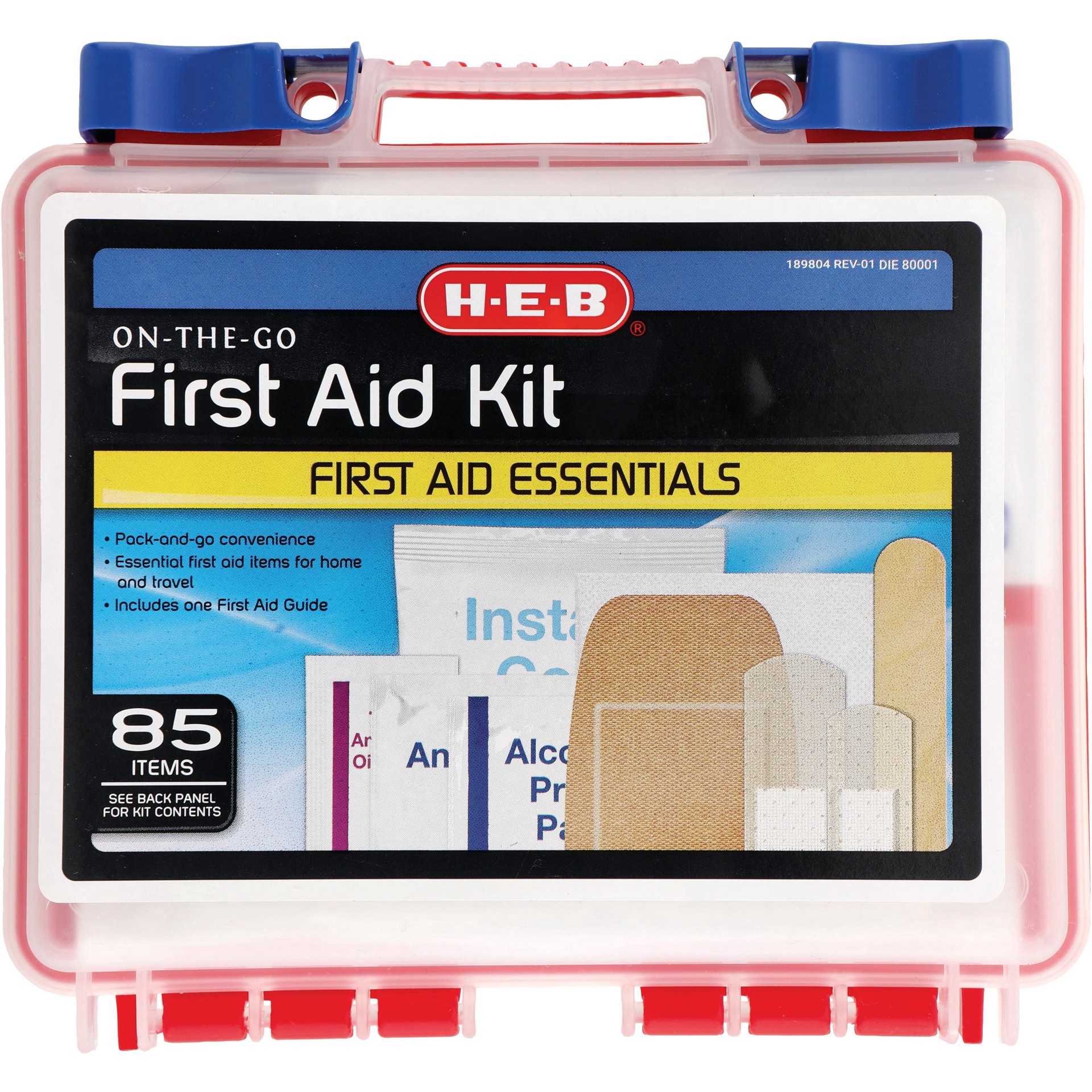 slide 1 of 1, H-E-B On The Go First Aid Kit, 1 ct