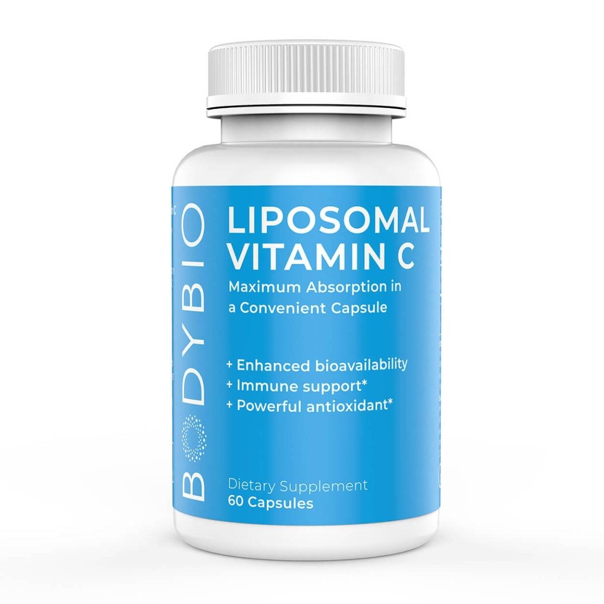 slide 1 of 1, BodyBio Liposomal Vitamin C, 60 ct
