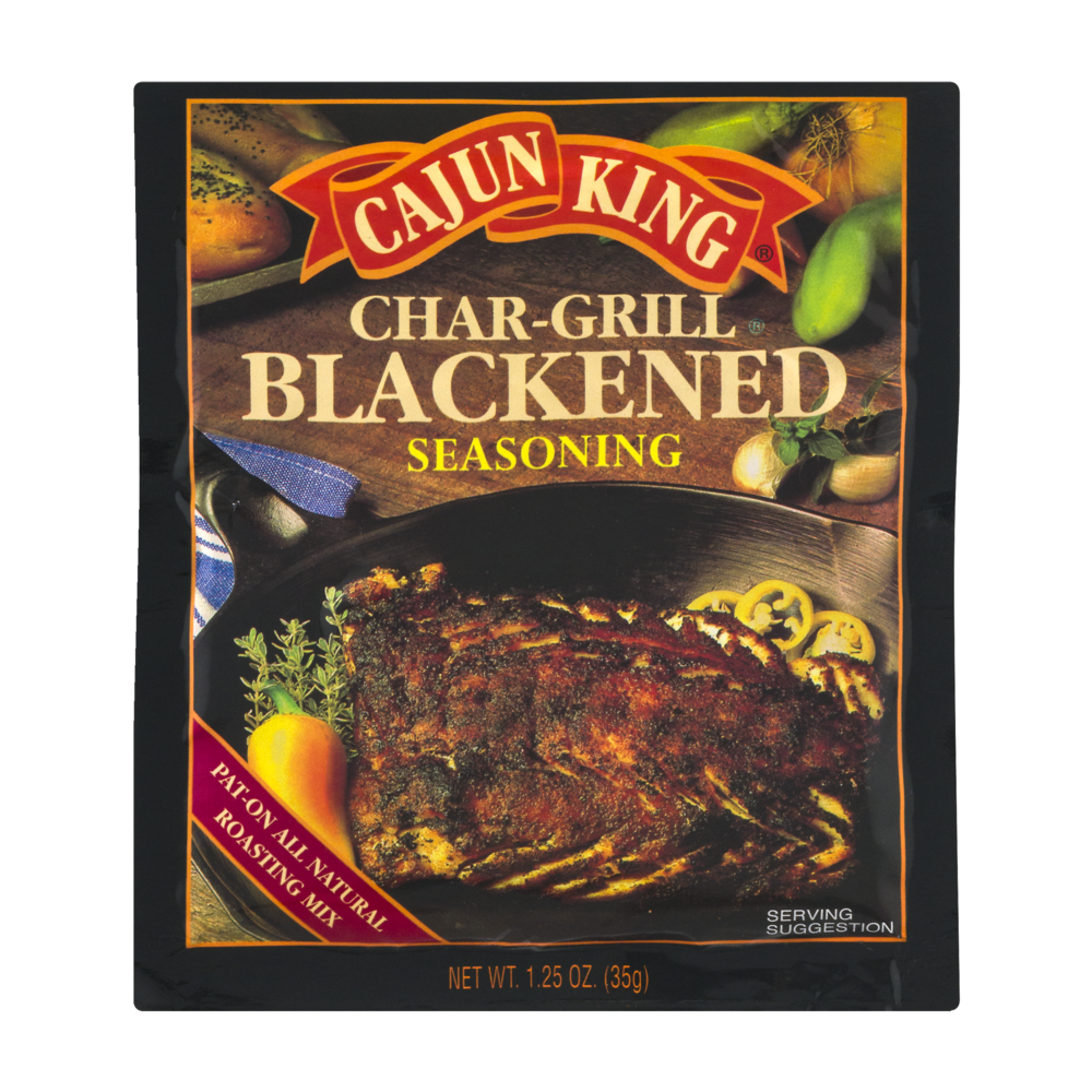 slide 1 of 2, Cajun King Char Grill Blackened Seasoning Mix, 1.25 oz