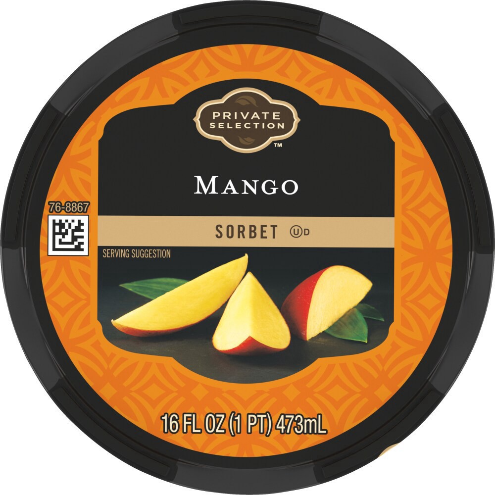 slide 2 of 5, Private Selection Island Mango Sorbetto, 16 fl oz