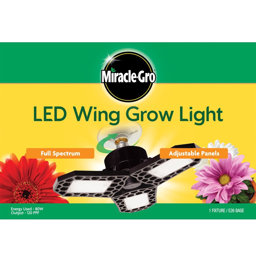 slide 2 of 2, Miracle-Gro Grow Garage Light 80W Full Spectrum, 1 ct