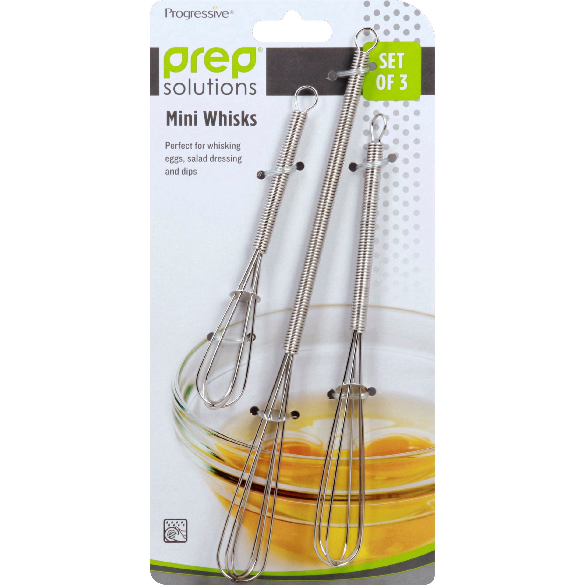 slide 1 of 1, Progressive Mini Whisk Set, 3 ct