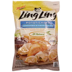 Ling Ling Chicken & Vegetable Pot-stickers