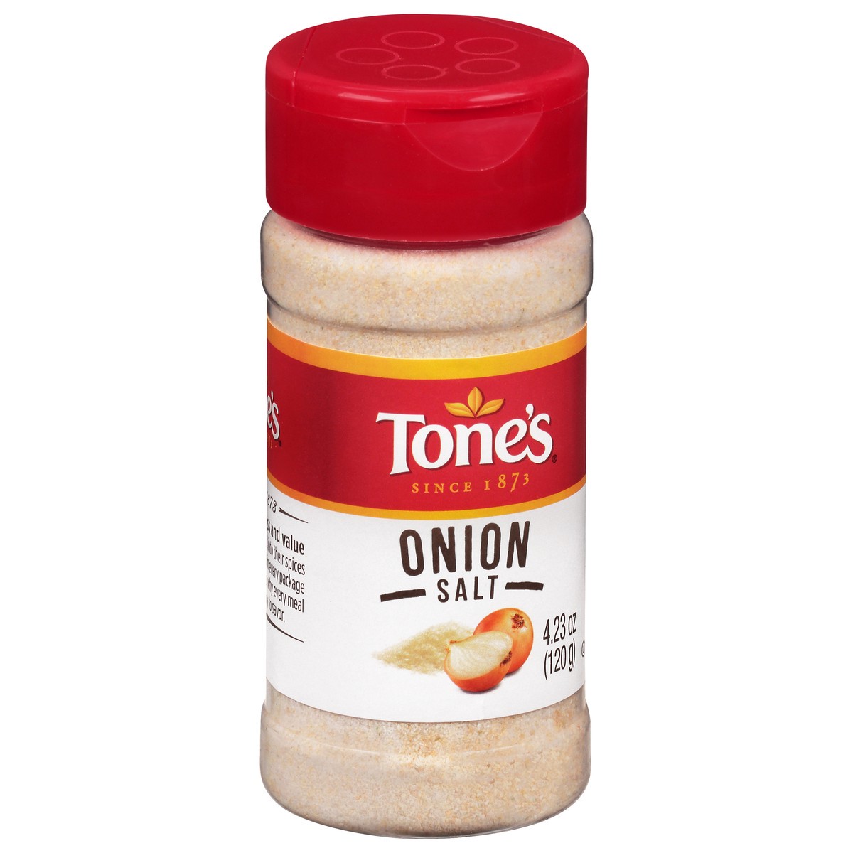 slide 7 of 8, Tone's Onion Salt, 4.23 oz, 4.23 oz