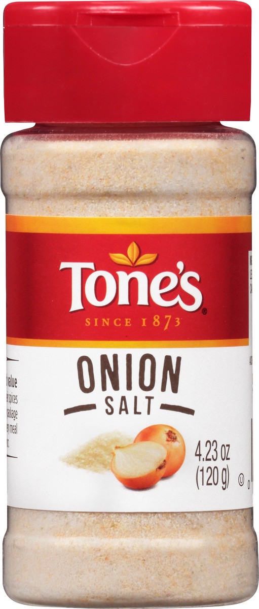 slide 2 of 8, Tone's Onion Salt, 4.23 oz, 4.23 oz