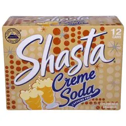 Shasta Cream Soda 12 Pack