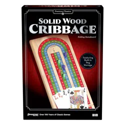 Pressman Classics Wooden Cribbage - 1 ct