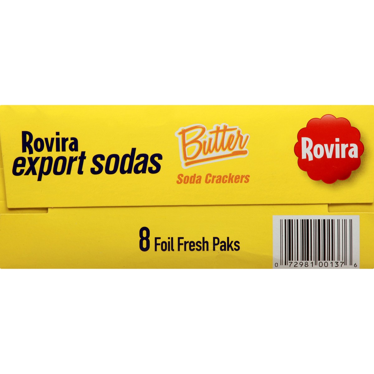 slide 13 of 13, Rovira Export Sodas Butter Crackers, 8.8 oz