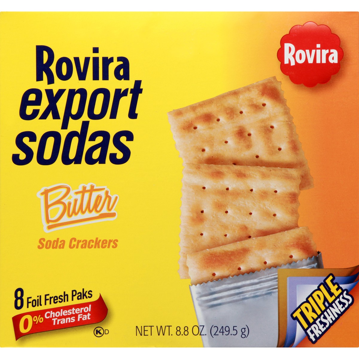 slide 10 of 13, Rovira Export Sodas Butter Crackers, 8.8 oz