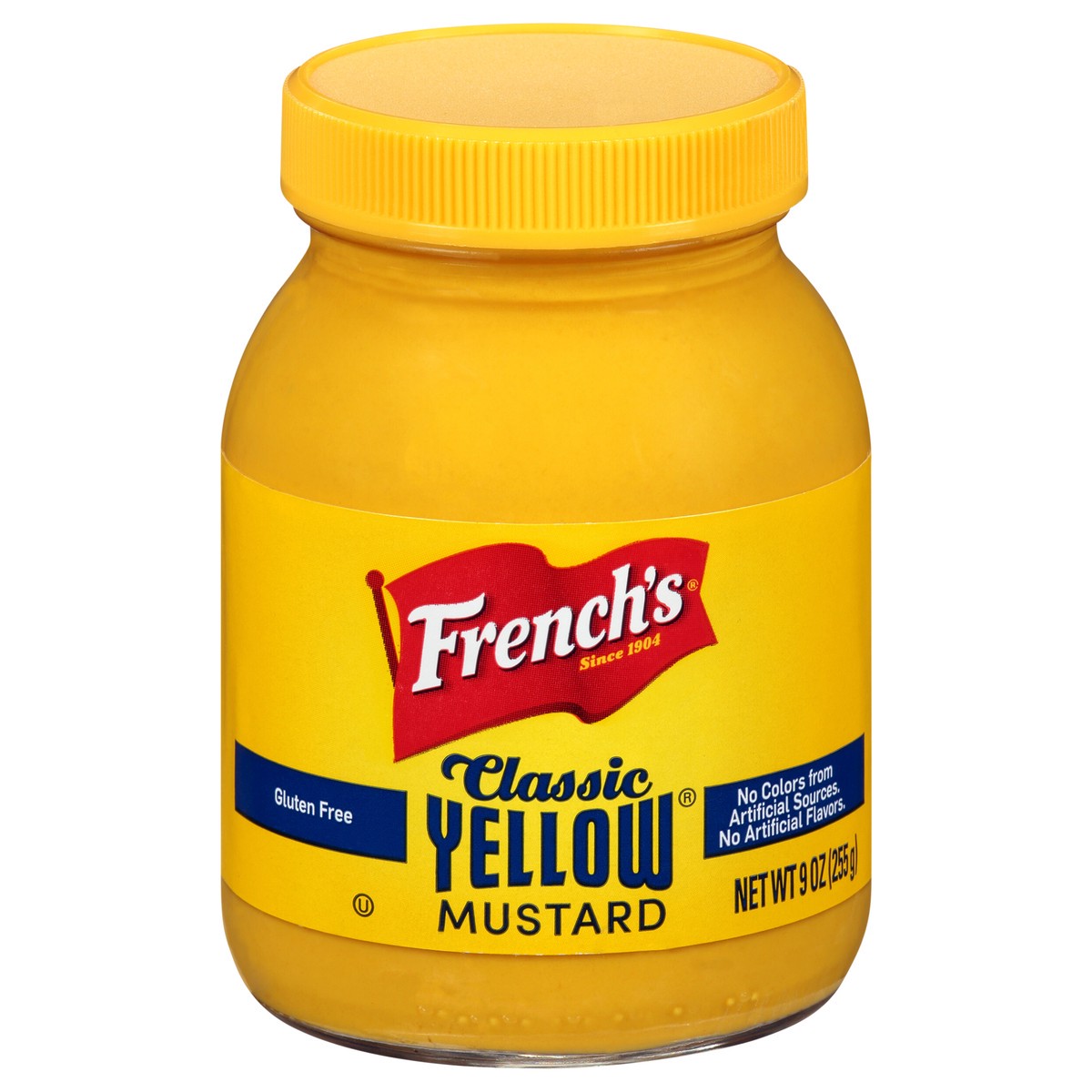 slide 7 of 11, French's Classic Yellow Mustard Jar, 9 oz, 9 oz