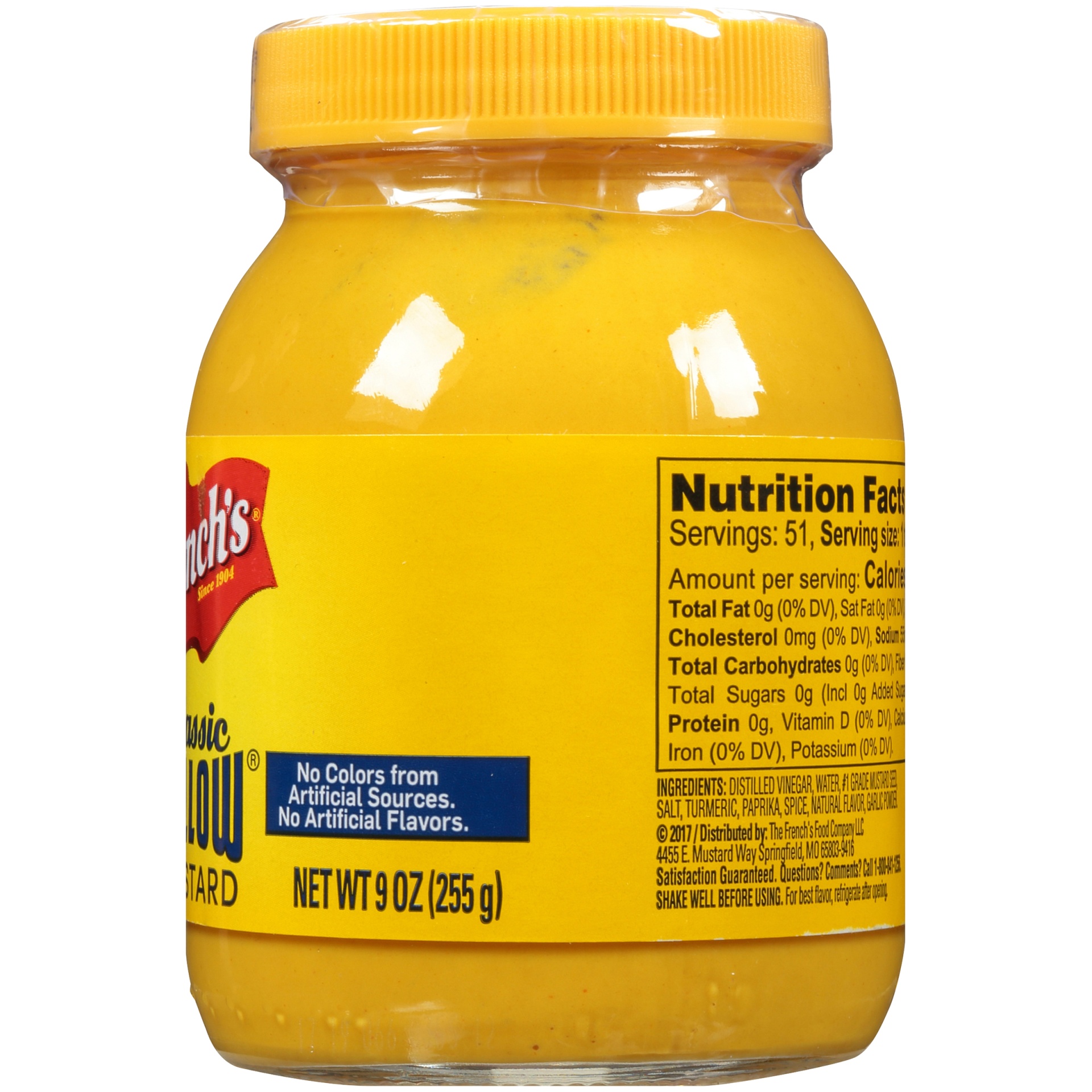 slide 6 of 6, French's Classic Yellow Mustard Jar, 9 oz