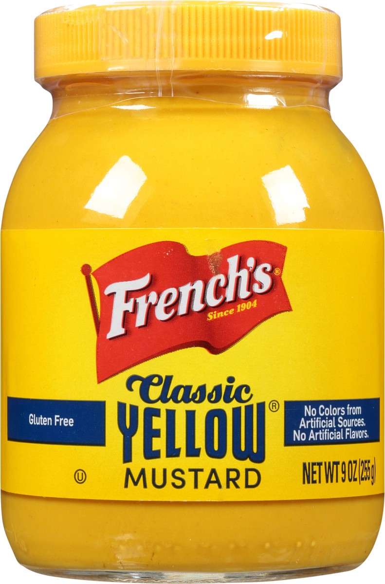 slide 9 of 11, French's Classic Yellow Mustard Jar, 9 oz, 9 oz